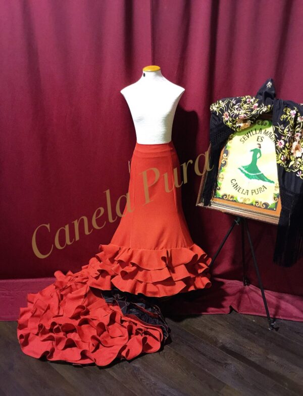 Falda de Cola (Rojo)