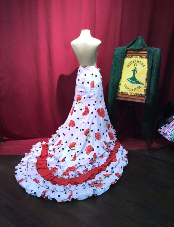 Falda de Cola (Blanco)